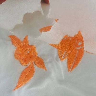 Полиэстер / хлопчатобумажная вышивка с легко разорвающейся функциональностью