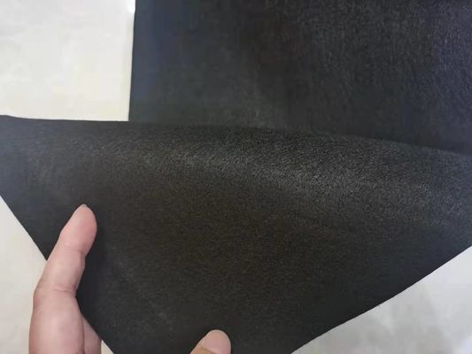 Напечатанная GAOXIN Нетканая ткань Активированные углеродные волокна 100% полиэстер фильтрующая ткань Легкая вес 32-100г