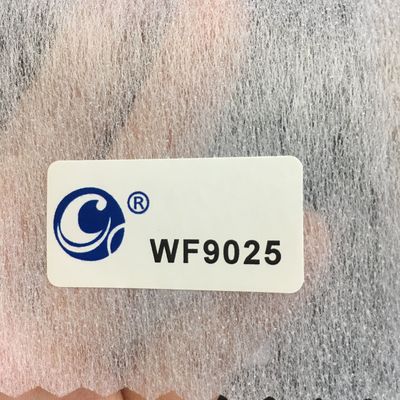 Сатинная интерлининговая нетканая ткань для вышивки одежды GAOXIN WF9025 Химическая связь
