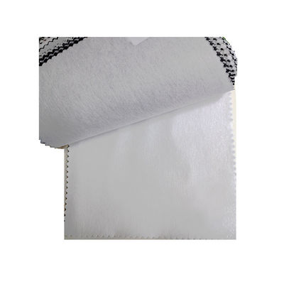 Химическая связь Scatter Dot Polyester Нетканая расплавляемая интерлининга с вышитым дизайном