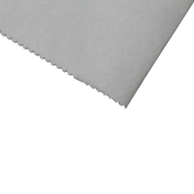 Химическая связь Scatter Dot Polyester Нетканая расплавляемая интерлининга с вышитым дизайном