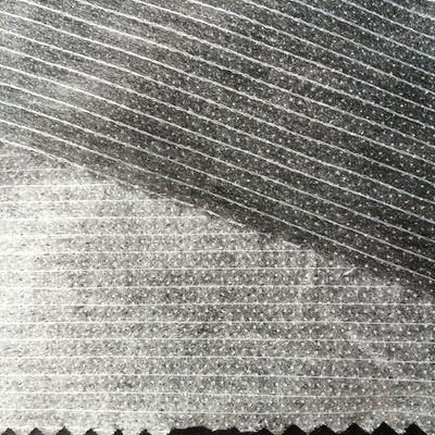 Сатинная ткань с двойной точкой с швыркой с интерфейсным сжимаемым покрытием для аксессуара одежды